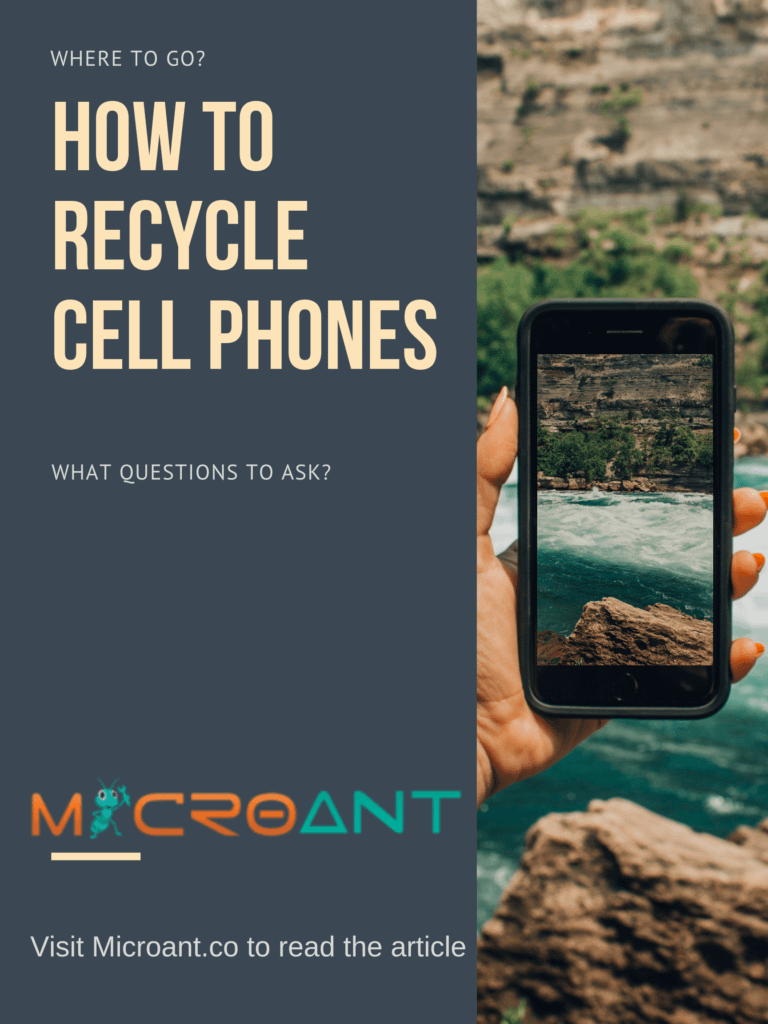 How to recycle cell phones