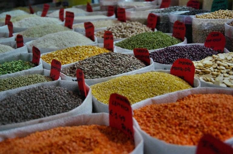 beans, fiber